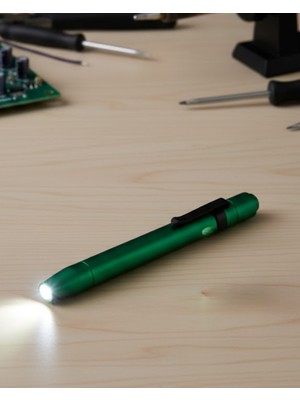 Nuveden Ieg™ Kompakt Tasarımlı LED Işıklı Kalem Fener Çok Yönlü Kullanım NVDN-TKNRS34