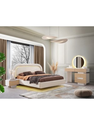 Aydınev Çamlıca Mdf Bazalı Karyola ve Başlık