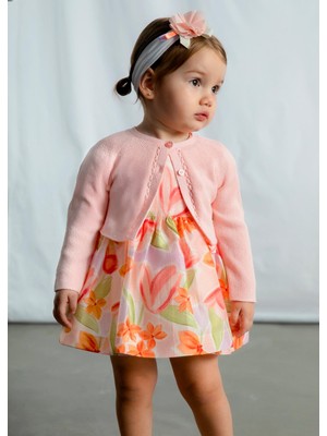 Mayoral Kız Bebek Merserize Hırka Pembe