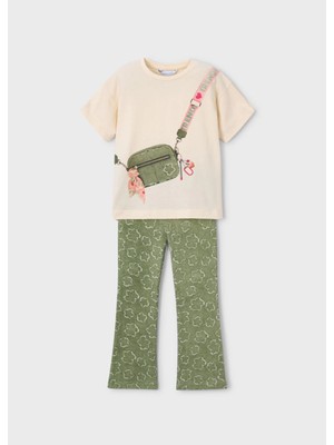 Mayoral Kız Çocuk Tayt Takım Yeşil
