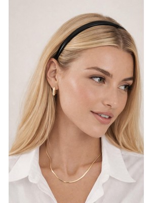 New Obsessions Midi Siyah Asetat Taç -1 cm