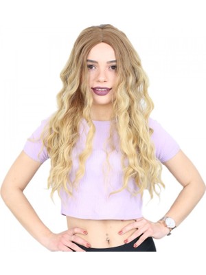 Handmade Tam Peruk  Isıya  Dayanıklı  Fiber Tak Cık  Yeni Nesil Saçlar