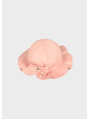 Mayoral Kız Bebek Gabardin Şapka Pembe