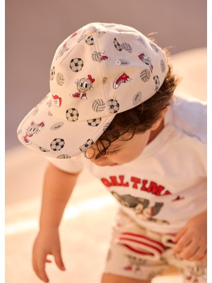 Mayoral Erkek Bebek Kep Şapka Bej