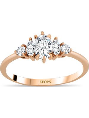 Keops Pırlanta 0,70 Karat Pırlanta Vintage Trianae Yüzük