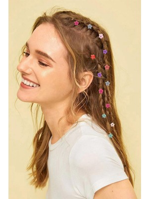 My Vintage 2Paket  Kadın 24 lü Renkli Saç Süsü Toka