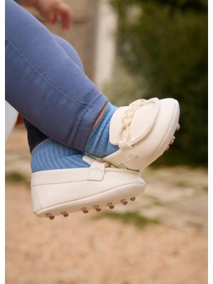 Mayoral Yenidoğan Erkek Bebek Makosen Patik Ayakkabı Beyaz