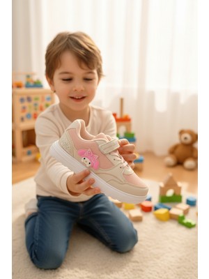 Enoch My Melody Karakter Baskılı Çocuk Spor Ayakkabı Cırtlı
