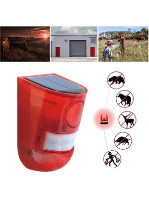 Epilons Powermaster PM-26943 Sesli Hayvan Kovucu Alarm Cihazı Solar Panelli
