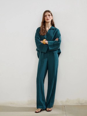 Lc Waikiki Yeni Sezon Beli Lastikli Kadın Pantolon