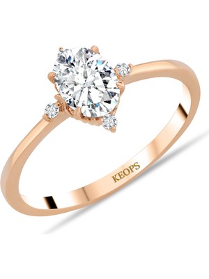 Keops Pırlanta 0,64 Karat Pırlanta Vintage Cecilia Yüzük