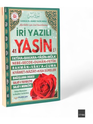 Abak Furkan Ortaboy 192 Sayfa Iriyazılı Karton Kapak Yasin