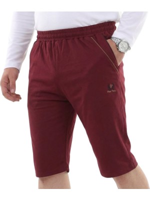 Maruf Shop Erkek Battal Beden 118-157 Kilo Arası Için Uygun Rahat Kalıp Likralı Penye Kapri