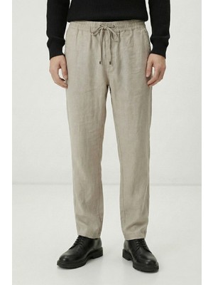 Giotelli Taş Dokuma Kumaş Normal Bel Standart Boy Erkek Pantolon