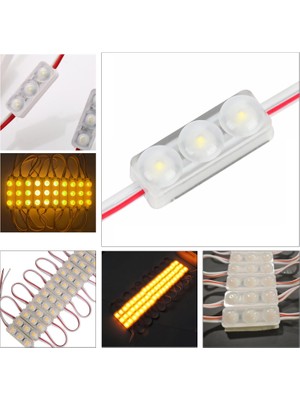 LEDBAY Mini Modül LED 3lü 12V 0.7W Günışığı Yapışkanlı