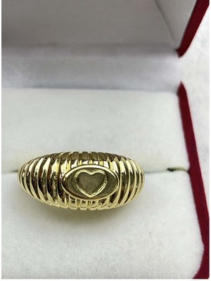 SY Aksesuar Çelik Kalp Yüzük (Ayarlanabilir)