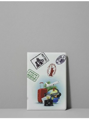 Gempo Desenli Pasaport Kılıfı – Sevimli Tasarım, Su Geçirmez Pvc Koruyucu Kılıf