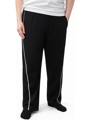 Levine Siyah Şeritli Eşofman Altı