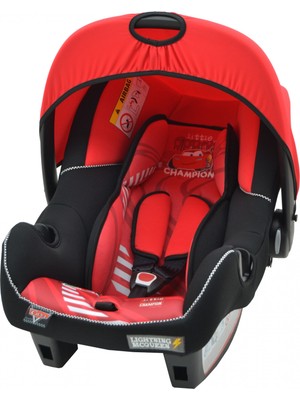 Disney Mcqueen 0-13 kg Ana Kucağı & Oto Koltuğu Yan Darbe Koruması ile Kumaş Malzeme