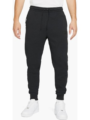 Nike Sportswear Tech Fleece Erkek Siyah Eşofman Altı - Slim Fit Pamuklu Tasarım /DD5293-010