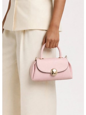 Deri  Görünümlü Şık Çanta