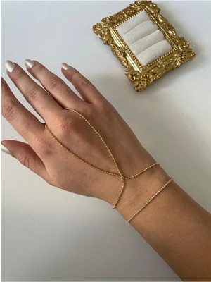 14K Çelik Üzeri Altın Kaplama Özel Seri Şahmeran