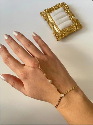 14K Çelik Üzeri Altın Kaplama Özel Seri Şahmeran