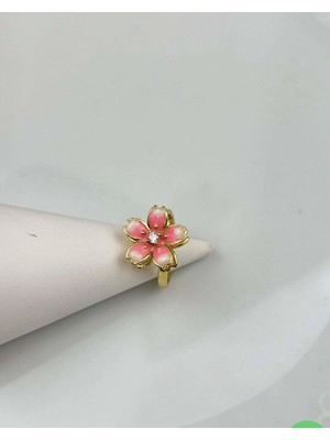 SY Aksesuar Çelik Çiçek Yüzük(Ayarlanabilir)