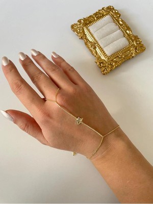 14K Çelik Üzeri Altın Kaplama Özel Seri Şahmeran