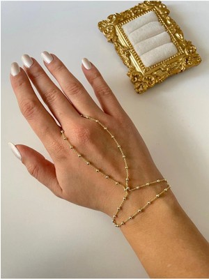 14K Çelik Üzeri Altın Kaplama Özel Seri Şahmeran