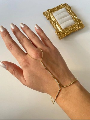 14K Çelik Üzeri Altın Kaplama Özel Seri Şahmeran