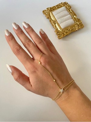 14K Çelik Üzeri Altın Kaplama Özel Seri Şahmeran