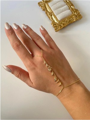 14K Çelik Üzeri Altın Kaplama Özel Seri Şahmeran