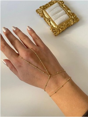 14K Çelik Üzeri Altın Kaplama Özel Seri Şahmeran