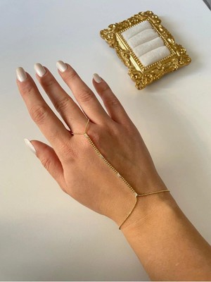 14K Çelik Üzeri Altın Kaplama Özel Seri Şahmeran