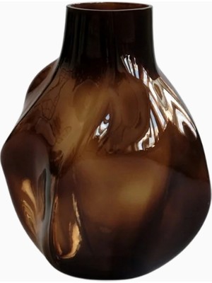 101 Copenhagen Bakku Medio El Yapımı Cam Tasarım, Dekor Objesi Vazo