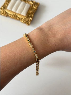 Çelik Yıldız Şans Bileklik