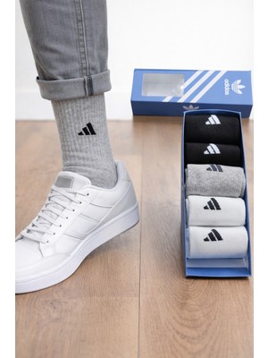 Adidas Unisex Uzun 6'lı Çorap 41/46 - Çok Renkli