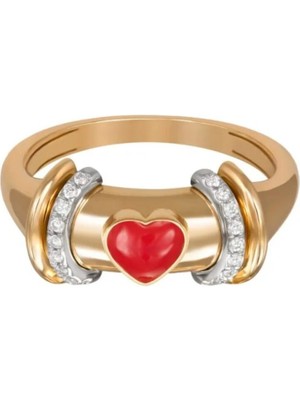 14K Çelik Üzeri Altın Kaplama Vip Özel Seri Yüzük