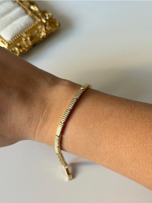 Çelik Basic Gold Bileklik