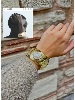 Kadın Çelik Inci Detay Mng Kelepçe