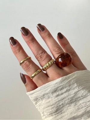 Renkli Çoklu Set Yüzük