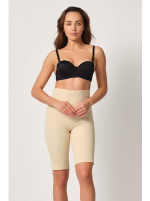 Beruflic Ten Mı Angel 2923 Yüksek Bel Karyokalı Paçalı Lazer Korse