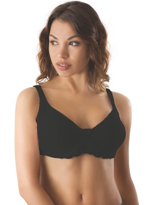 Beruflic Siyah Mı Angel 164 C Balenli Dantelli Sütyen