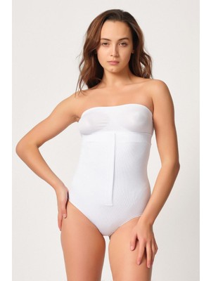 Beruflic Beyaz Mı Angel 2088 Önden Agraflı Slip Korse