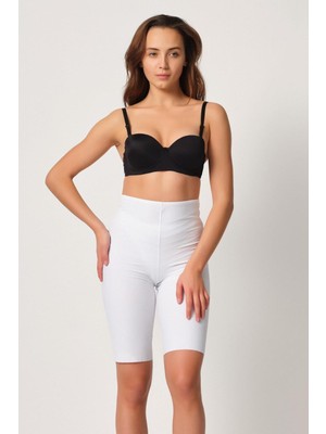 Beruflic Beyaz Mı Angel 2923 Yüksek Bel Karyokalı Paçalı Lazer Korse