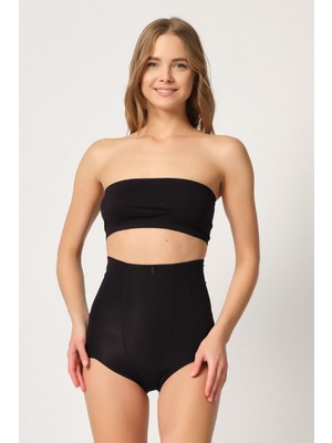 Beruflic Siyah Mı Angel 2920 Yüksek Bel Karın Desteklı Slip Lazer Korse