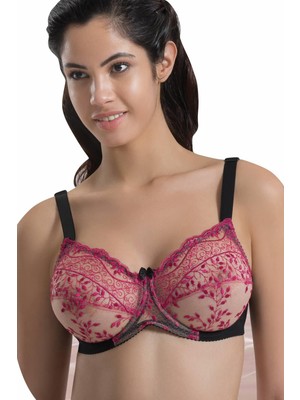 Beruflic Siyah Bordo Mı Angel 148 B Balenli Toparlayıcı Sütyen