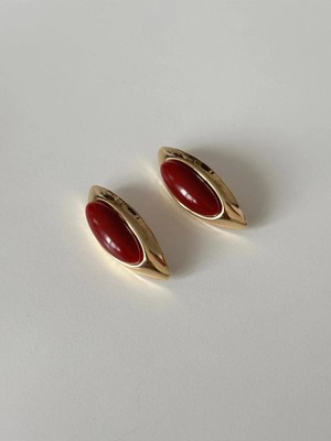 14K Çelik Üzeri Altın Kaplama Basic Kemik Küpe