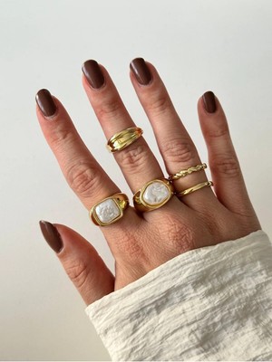 Renkli Çoklu Set Yüzük